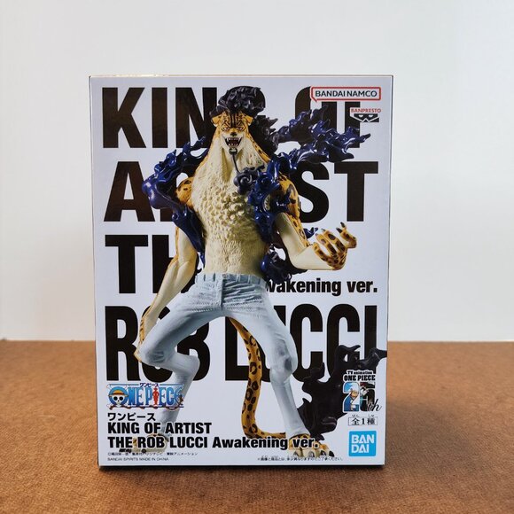 New Banpresto One Piece King of Artist Rob Lucci Awakening Figure Japan 19cm - Picture 2 of 6